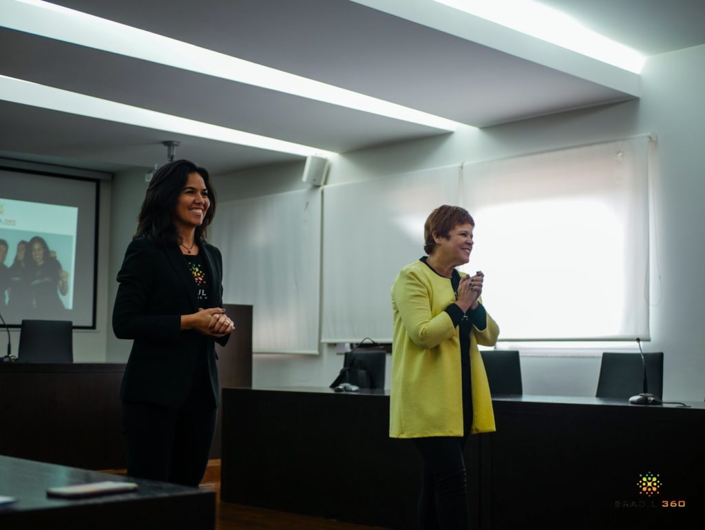 Solange Melo e Francisca Silva